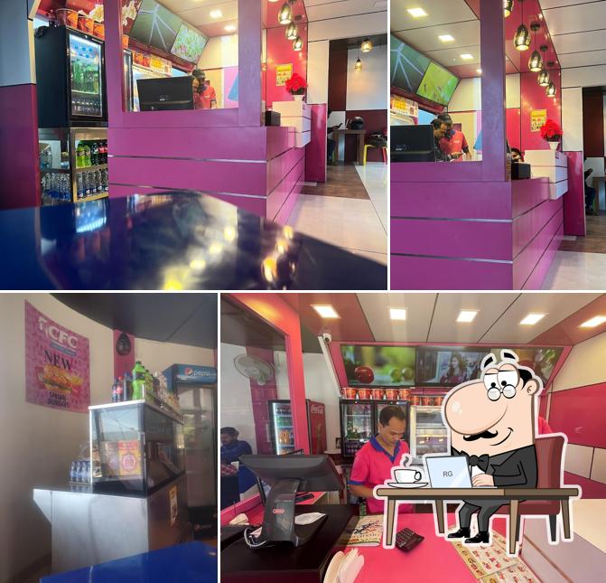 Check out how Canadian Fried Chiken looks inside