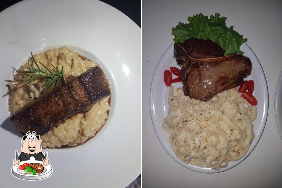 Experimente refeições de carne no Casa Oliveira