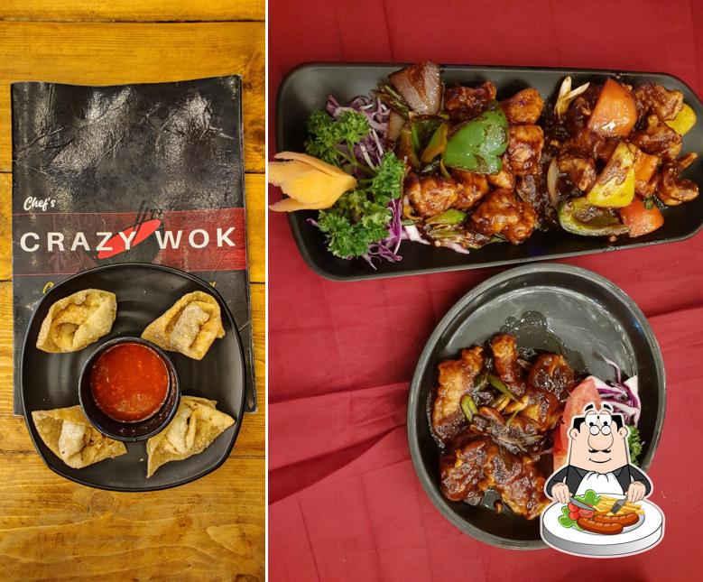 Food at Chef's Crazy Wok