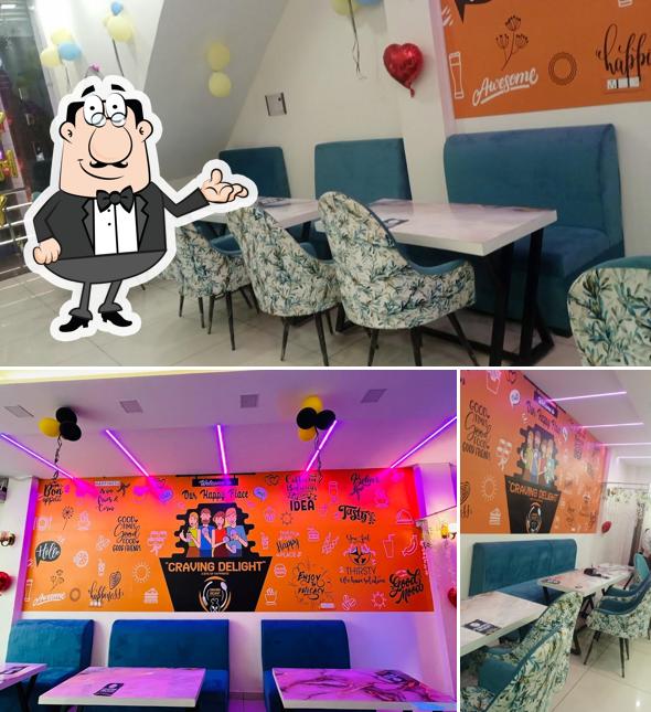 Check out how Craving Delight !! Best restaurant in hisar looks inside