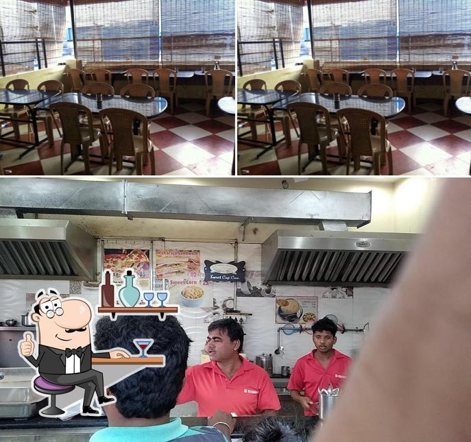 The interior of Khana