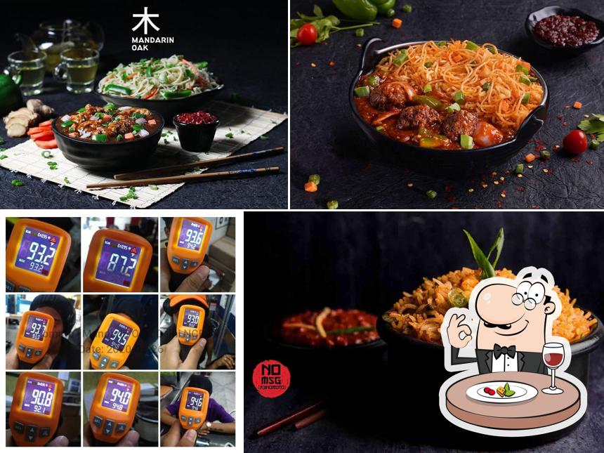 Food at Mandarin Oak NIT Faridabad