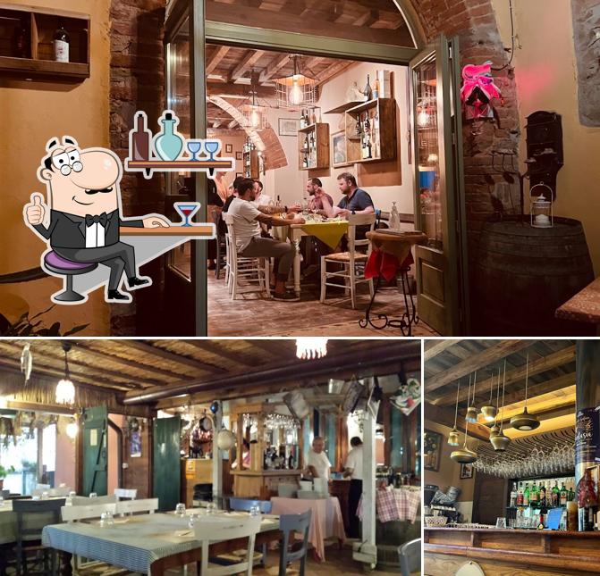Gli interni di Pizzeria Da Ciro