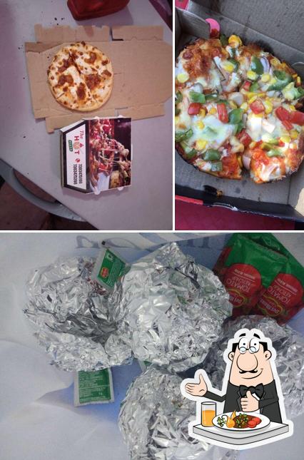 Meals at The Hot pizza