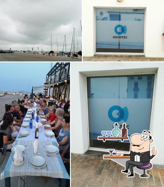 Gli interni di Ristorante Club Nautico