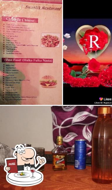 The photo of food and beer at Swastik Restaurant
