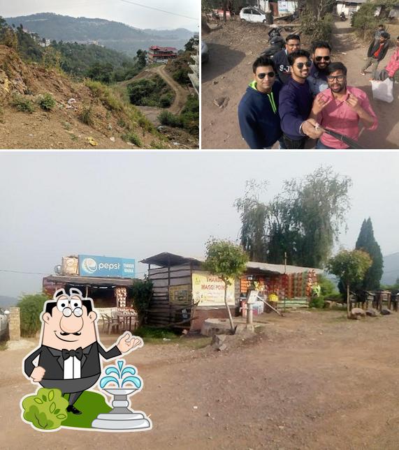 Check out how Thakur Dhaba looks outside