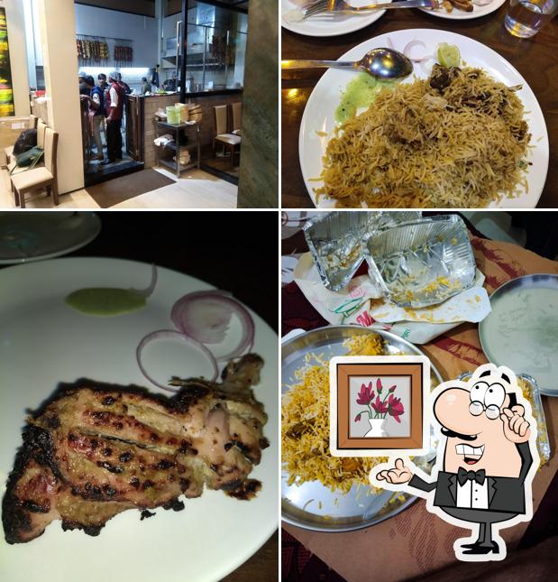 The interior of Biryani Mahal