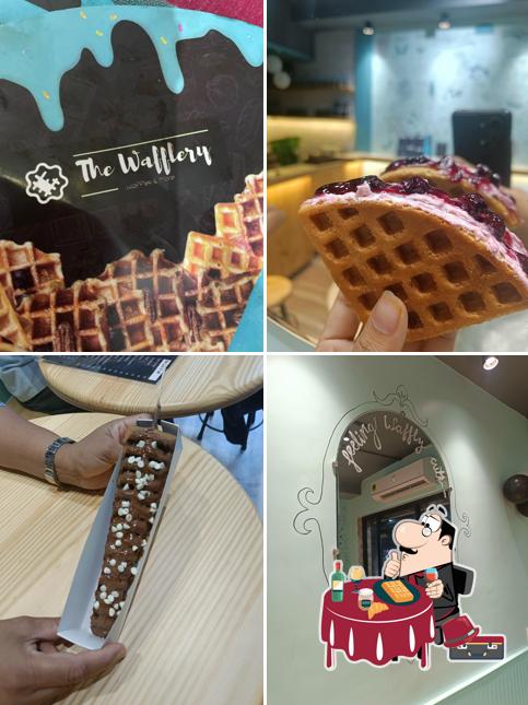 Waffles at The Wafflery