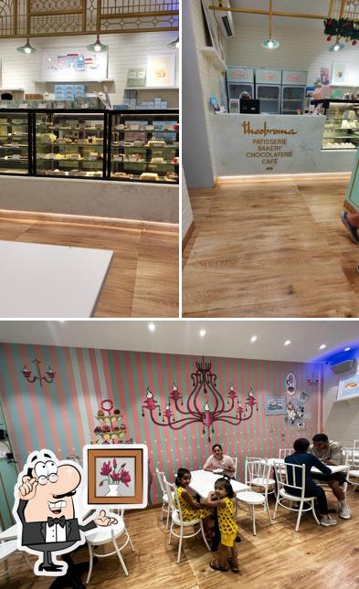 The interior of Theobroma Bakery and Cake Shop - Mira Road, Thane