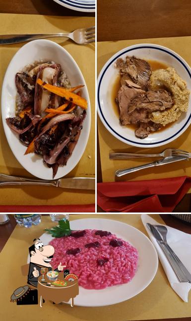 Platti al Trattoria San Biagio