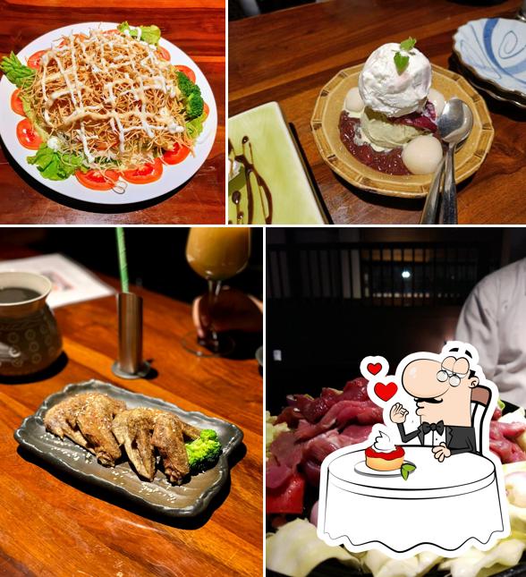 Order one of the sweet dishes