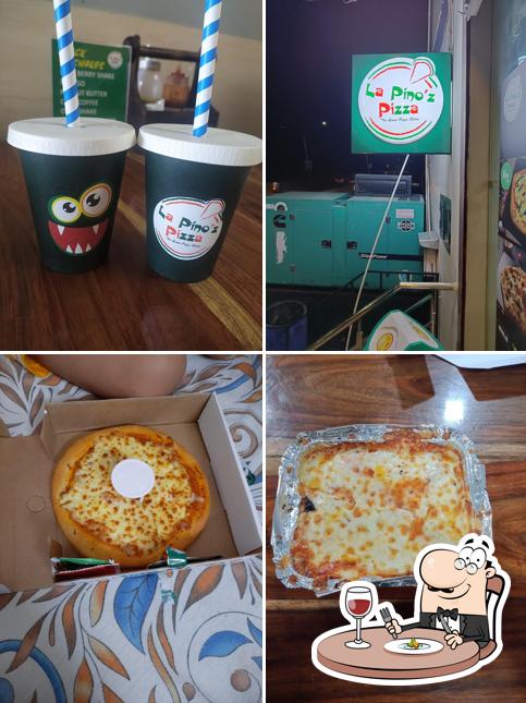 Food at La Pino'z Pizza