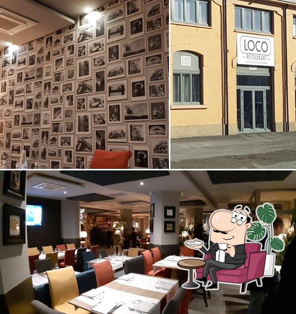 Gli interni di Loco Restaurant Modena