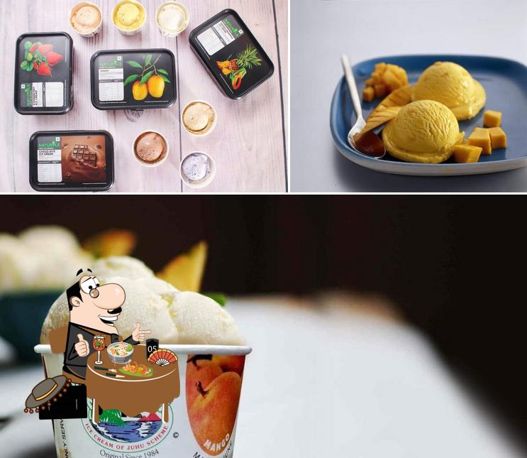 Food at Natural Ice Cream