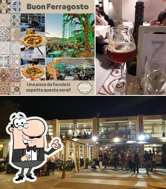 La immagine di esterno e birra da La pizza di Aniello Mansi