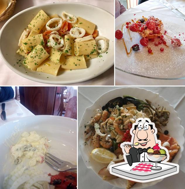 Pizzeria Ristorante Adriana serve un'ampia varietà di dessert