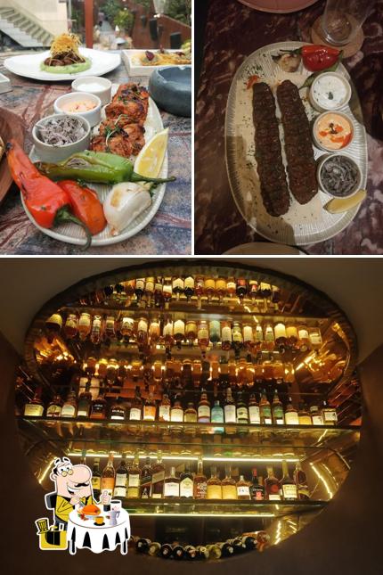 This is the photo displaying food and interior at Play Qutub