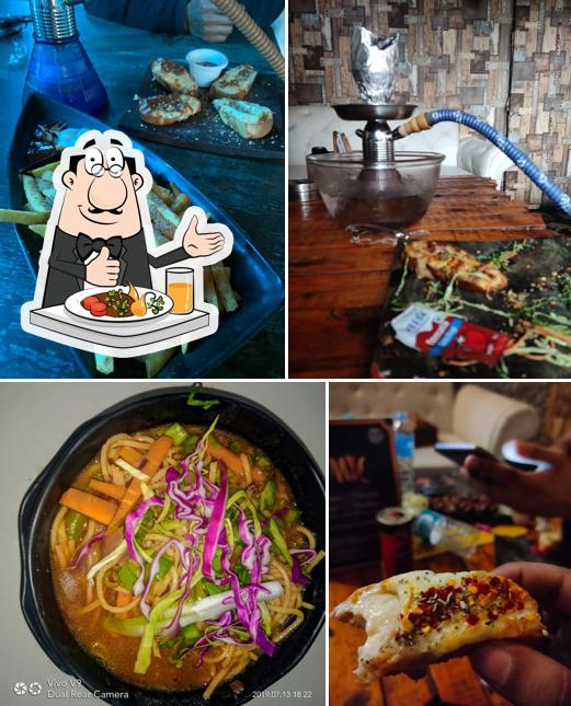 Food at Vapourr Lounge and Bar