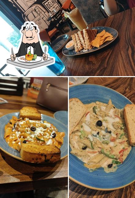 Food at Bistro 57 café