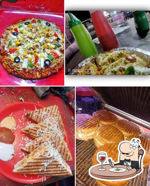 Food at Chaat Chowpatty Center Damoh