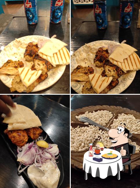 Cheese plate at Grills & Rolls