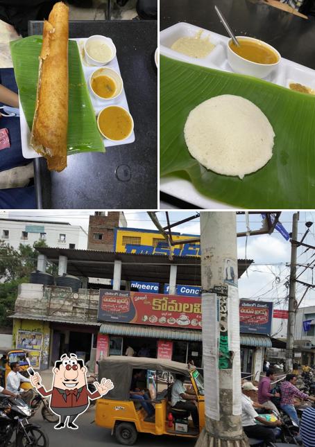 Food at Komala vilas