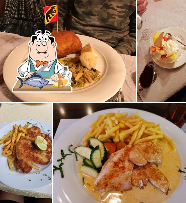 Salmone grigliato al Landgasthof Adler Buchrain