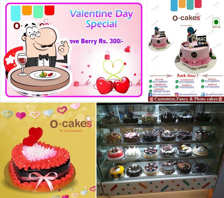 Food at O-Cakes Ambernath