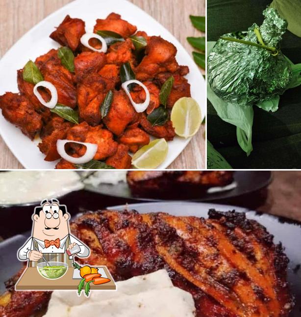 Seaweed salad at Ojeenam Cloud Kitchens