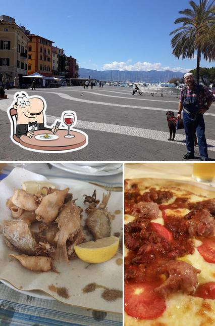 La immagine di cibo e esterno da Pizzeria Giogo