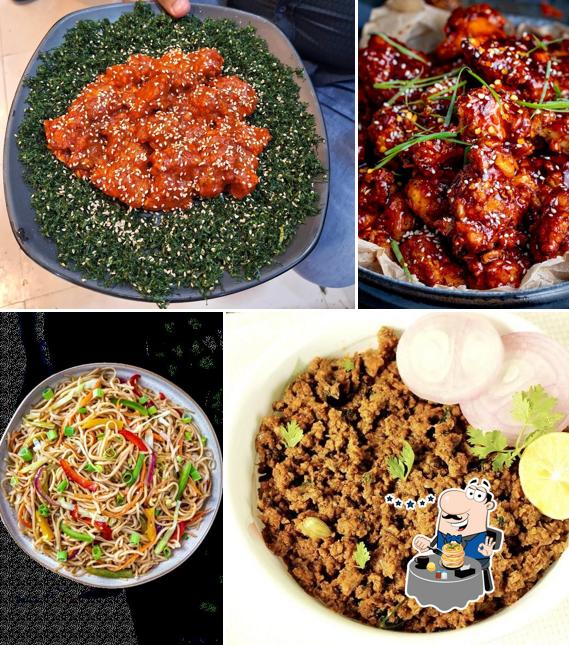 Food at Rice N' Grills