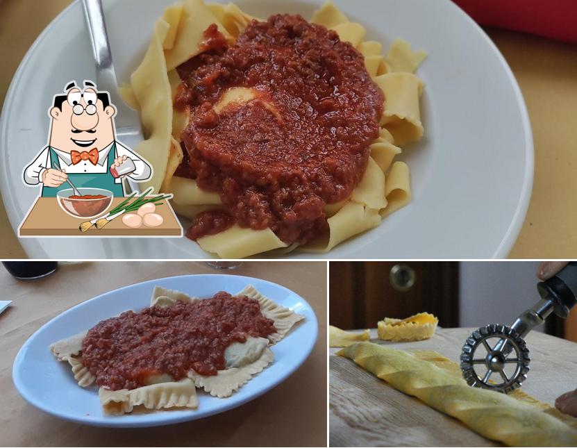 Ravioli al Ristorante Pizzeria La Maremmana