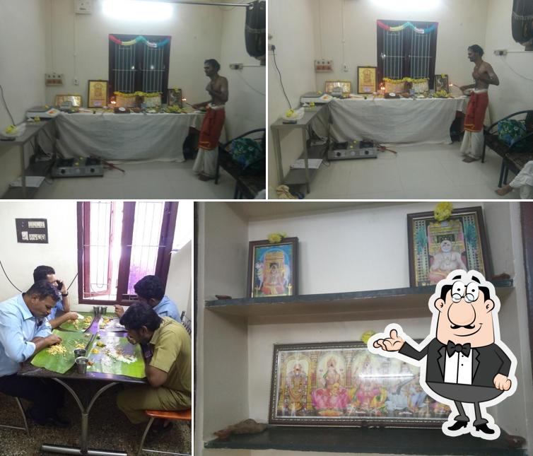 The interior of Sri Krishna Iyer Mess