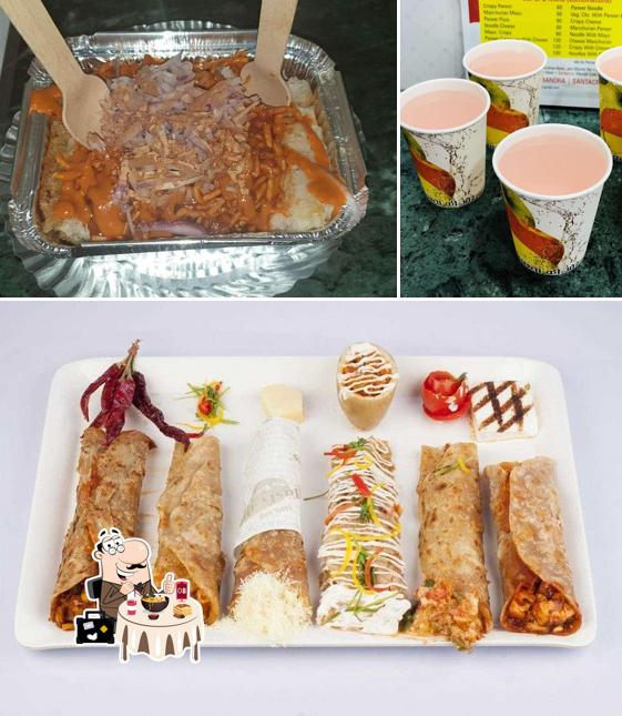 The restaurant's food and beer