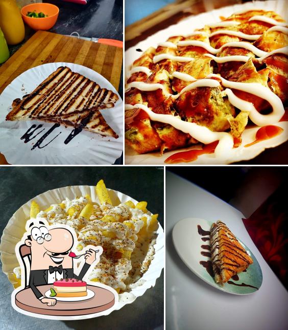Enjoy one of the sweet dishes