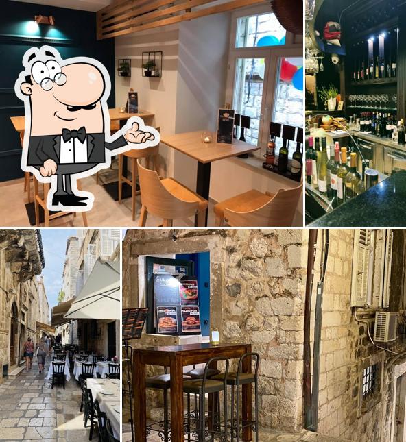 Dai un'occhiata agli interni di Food Bar Guloso