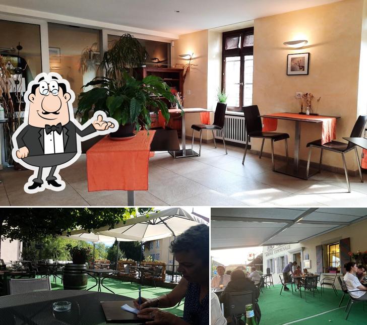 Gli interni di Auberge Communale de St-Légier
