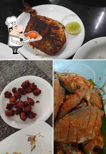 Peking duck at Deep Marine Sea Food Restaurant and Deep Sea Proteins Fresh Sea Fish