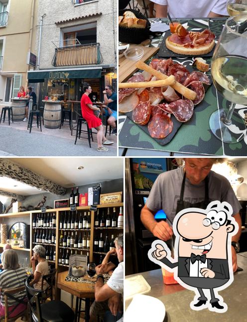 L'intérieur de Divino cassis