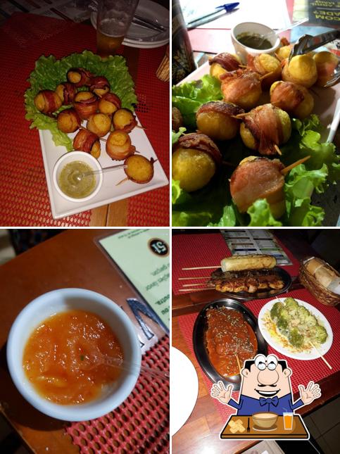Platos en Espeto do Geraldo