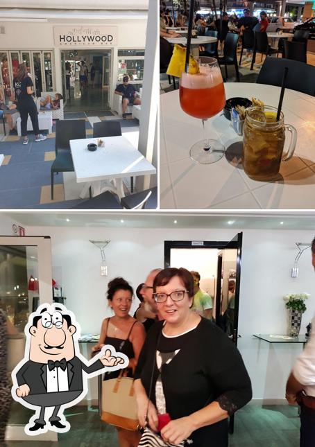 Dai un'occhiata agli interni di Hollywood Café