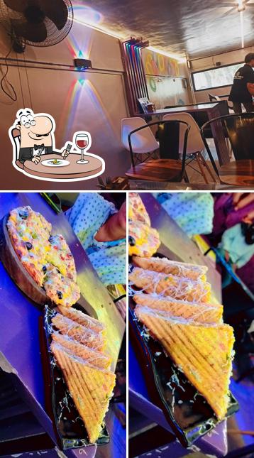 The restaurant's food and interior