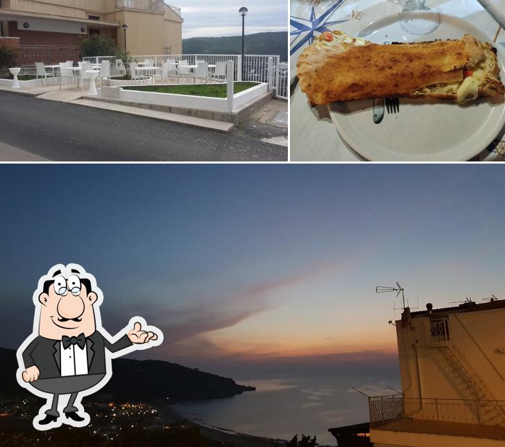 Siediti a un tavolo di Trattoria pizzeria il tramonto