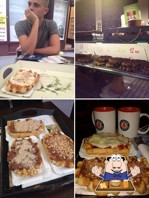 Cibo al La Maison des Waffles