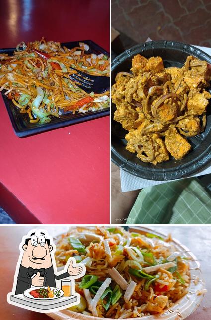 Food at Marine Drive Cafe