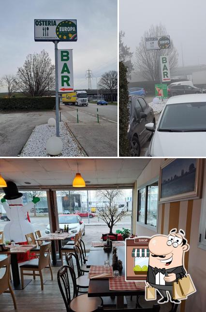 Gli esterni di Osteria Europa