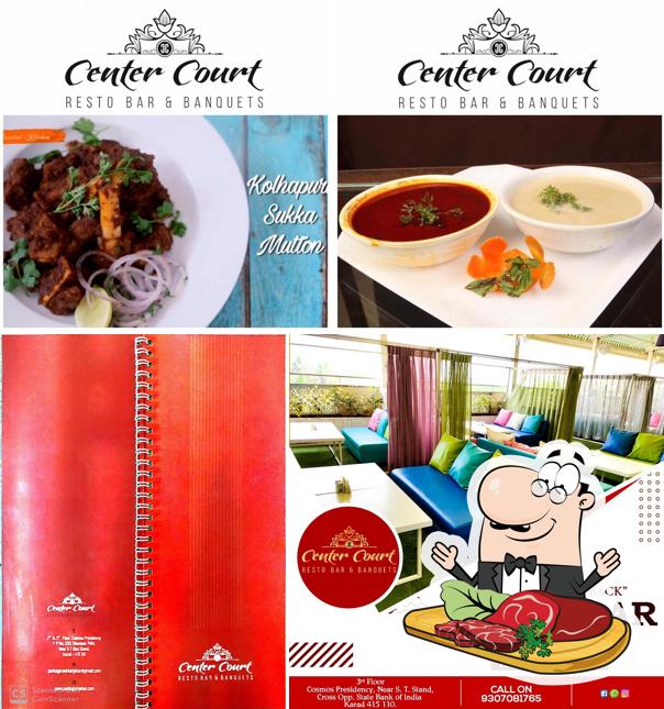 Pick meat dishes at Center Court - Family Resto Bar & Banquets