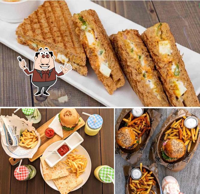 Food at Insta Cafe