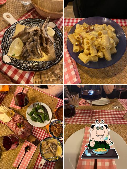 Maccheroni al formaggio al Osteria Mazzalupetta